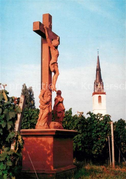 Erbach Rheingau Kreuzigungsgruppe Katholische Pfarrkirche St Markus