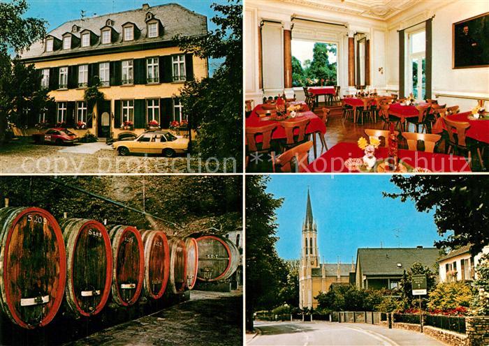 Erbach Rheingau Weingut H. Tillmanns Erben Gutsausschank Hotel Kirche