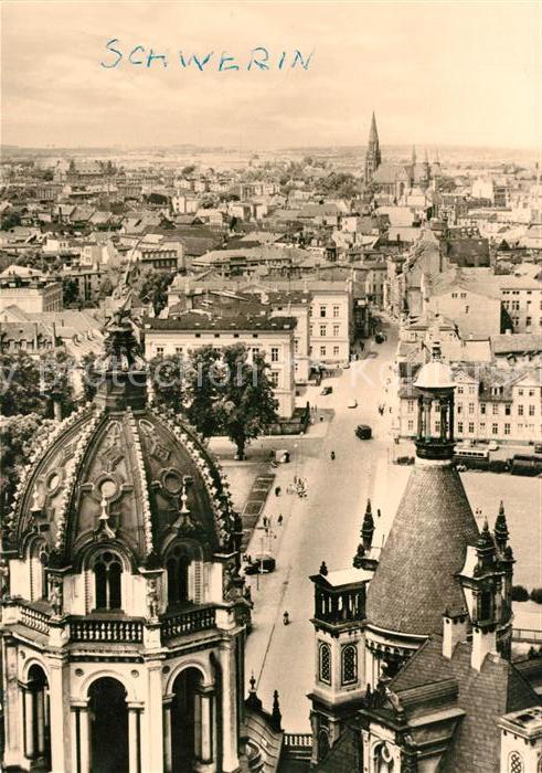 Schwerin Koenigs-Wusterhausen Blick auf die Schlossstrasse