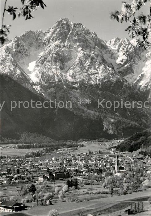 Lienz Tirol Gesamtansicht mit Alpenpanorama Dolomiten