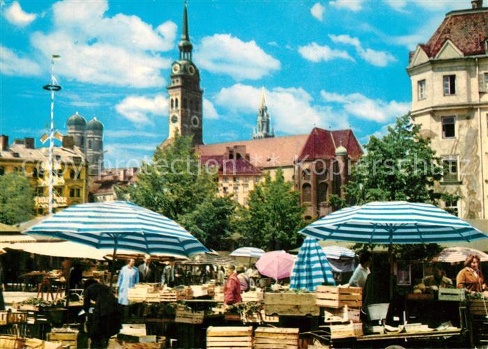 Muenchen Viktualienmarkt