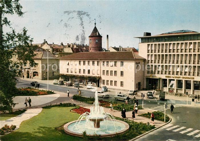 Bad Kissingen Postplatz Brunnen