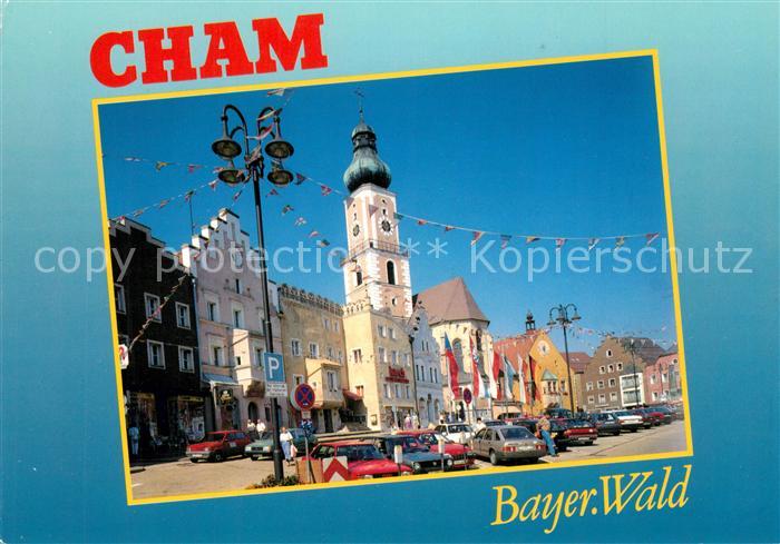 Cham Oberpfalz Innenstadt Kirche