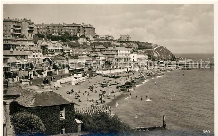 Ventnor Isle of Wight Panorama Strand Kueste
