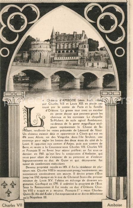 Amboise Chateau Histoire