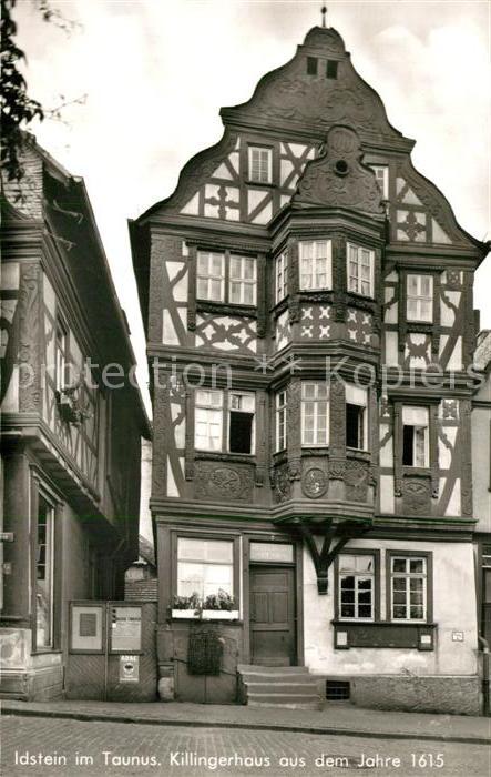 Idstein Killingerhaus 17. Jhdt. Historisches Gebaeude Fachwerkhaus