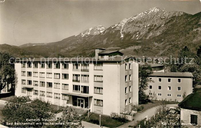 Bad Reichenhall Kurheim Trausnitz mit Hochstaufen Chiemgauer Alpen