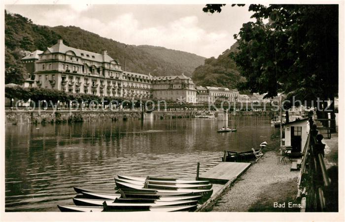 Bad Ems Partie an der Lahn