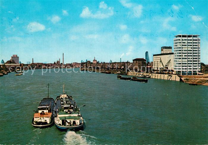 Mannheim und Ludwigshafen am Main Binnenschifffahrt