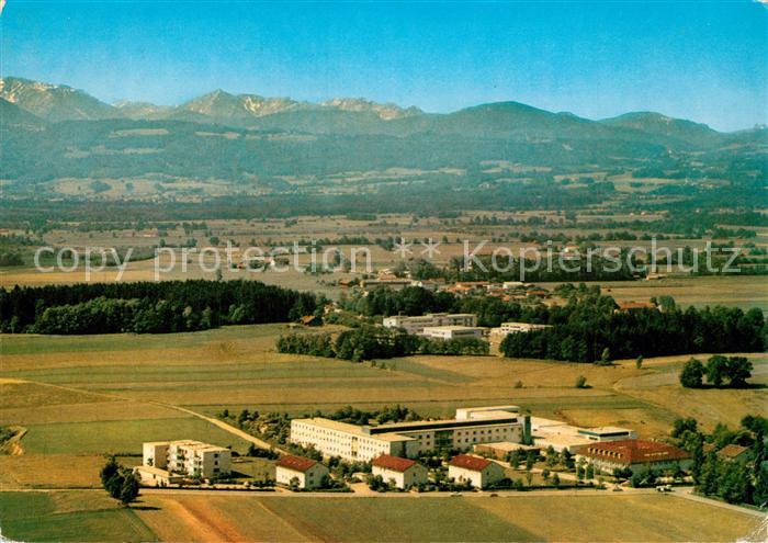 Bad Aibling Sanatorium Wendelstein Fliegeraufnahme