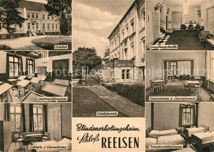 Reelsen Blindenerholungsheim Schloss Innenansichten