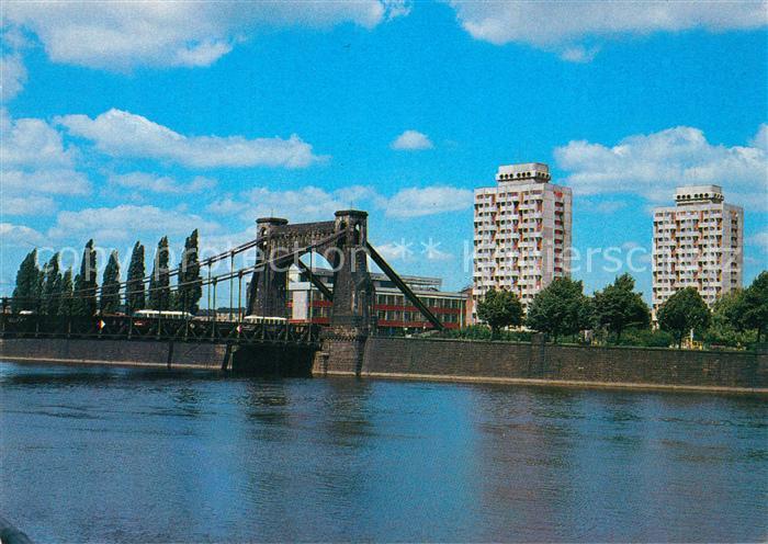 Wroclaw Most Grunwaldzki Oder Bruecke Hochhaeuser
