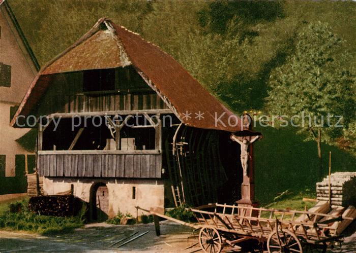 Baiersbronn Schwarzwald Alter Speicher am Schwarzwald Bauernhof