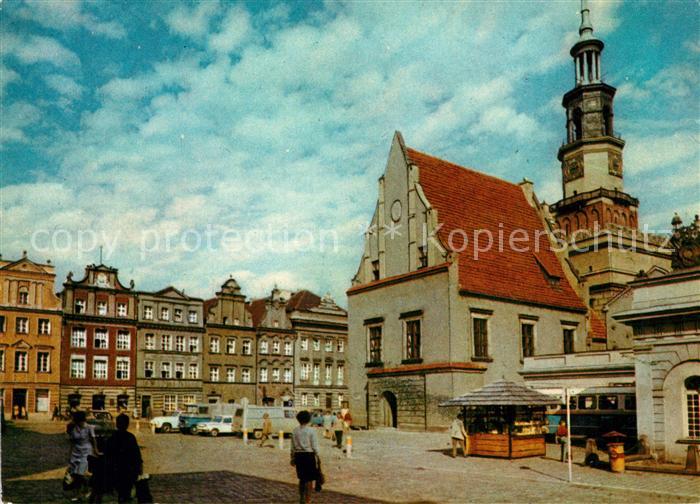 Poznan Posen Zrekonstruowany budynck d. Wagi Miejskiej Stadtwaage Alter Markt