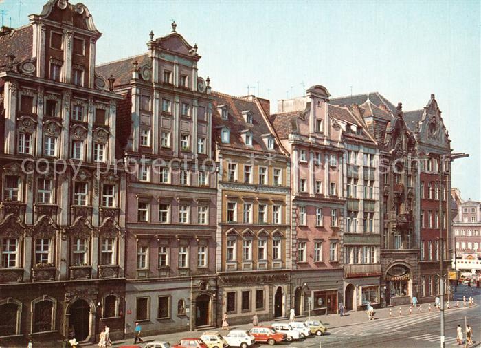 Wroclaw Fragment miasta Haeuserpartie Innenstadt