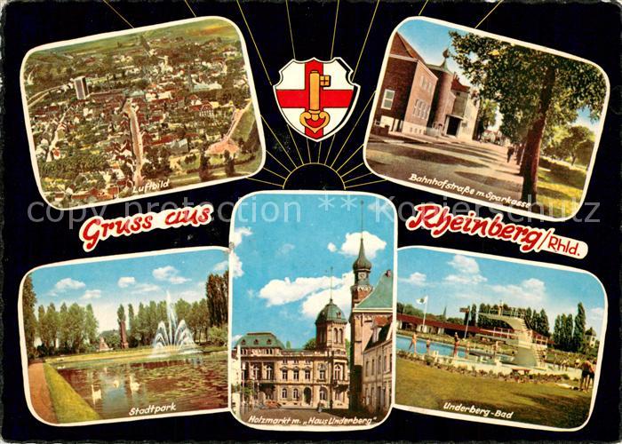 Rheinberg Bahnhofstrasse Sparkasse Stadtpark Holz