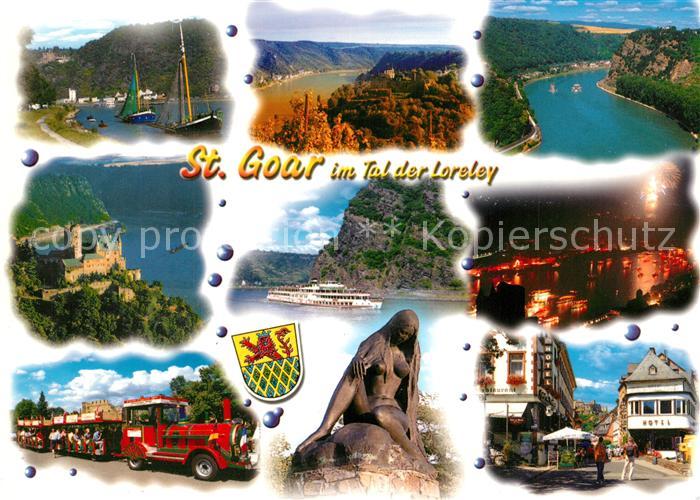 St Goar Sehenswuerdigkeiten Tal der Loreley