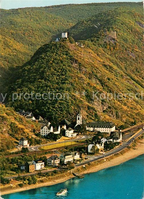 Kamp-Bornhofen Burg Sterrenberg Burg Liebenstein Fliegeraufnahme