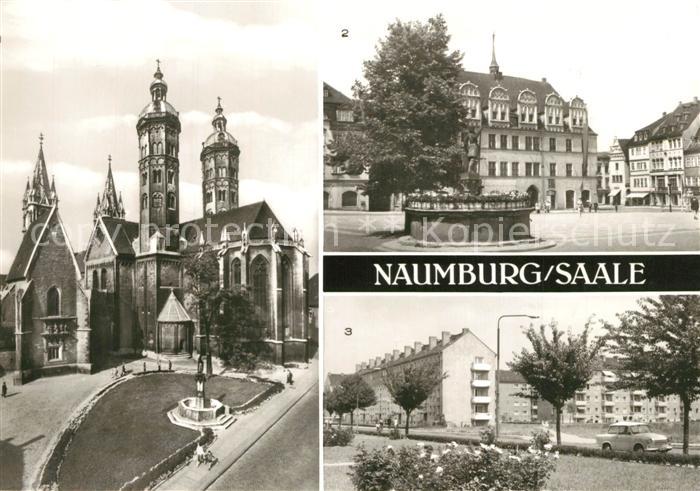 Naumburg Saale Dom Dreikoenigskapelle Wilhelm Pieck Platz Georgi Dimitroff Stras