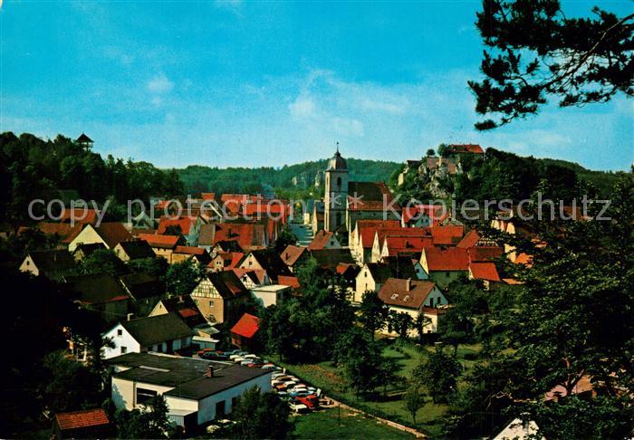 Betzenstein Ortsansicht mit Kirche