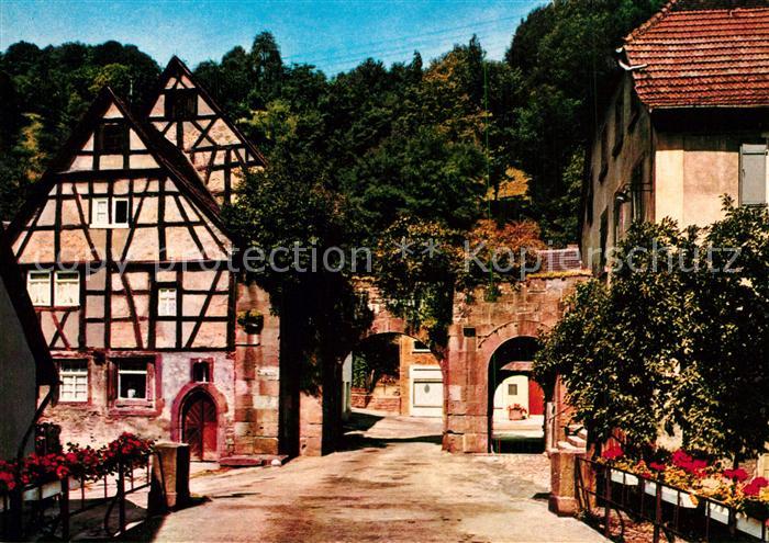 Schoenau Odenwald Klostertor Fachwerkhaus