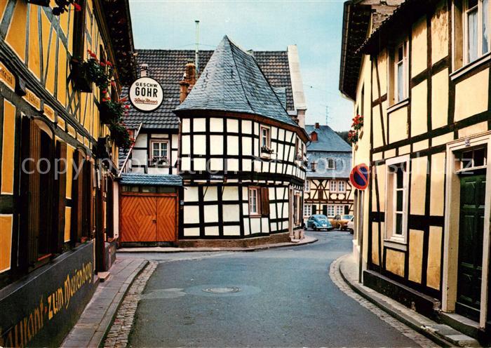 Unkel Rhein Buegeleisenhaus Fachwerkhaus Altstadt