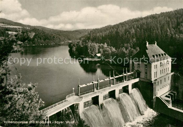 Hoellensteinsee mit Kraftwerk