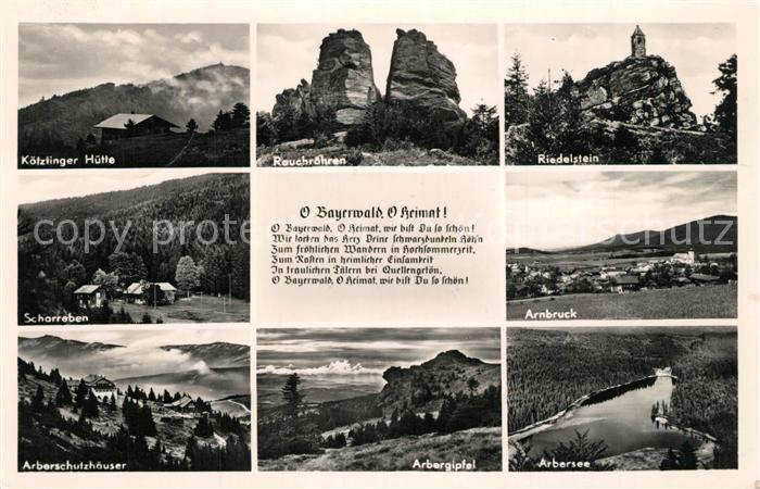 Koetzting Koetztinger Huette Rauchroehren Riedelstein Scharreben Arber