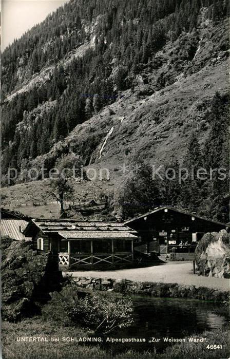 Untertal Alpengasthaus Zur weissen Wand