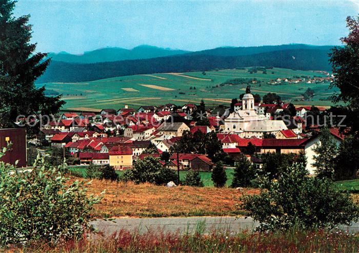 Rinchnach Panorama Klosterkirche