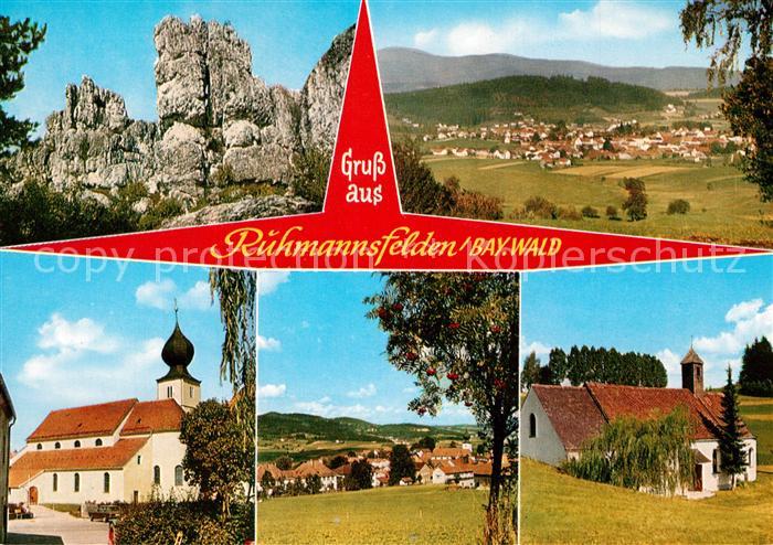 Ruhmannsfelden Kirche Panoramen