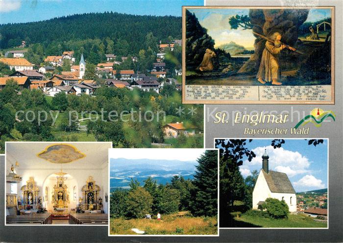 St Englmar Panorama Kirche Heiliger Kapelle