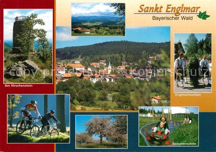 St Englmar Hirschenstein Sommerrodelbahn Englmarisuchen Panoramen