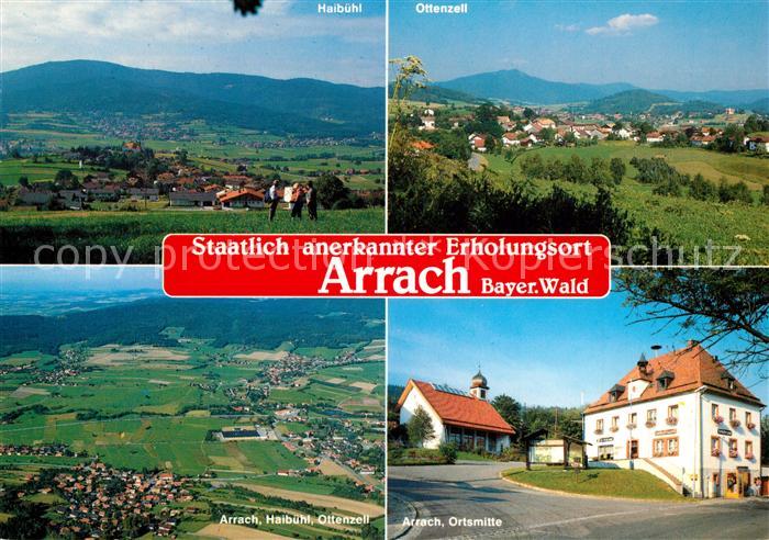 Arrach Haibuehl Ottenzell Ortsmitte Panorama