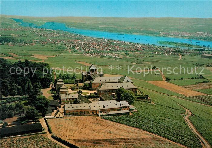 Johannisberg Rheingau Fliegeraufnahme Schloss