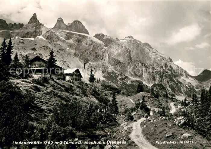 Lindauerhuette Drei Tuerme Drusenfluh Ofenpass