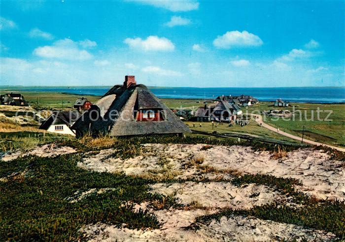 Insel Sylt Ferienhaeuser im Watt