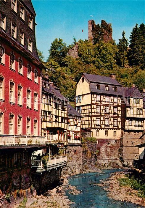 Monschau Rur Haller Ruine