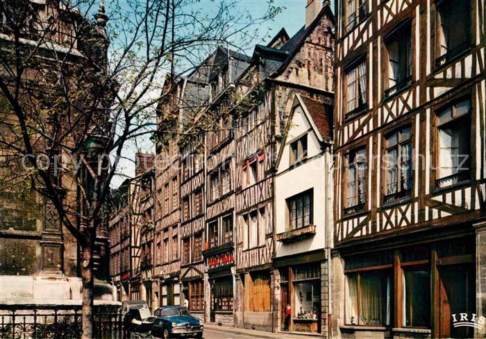 Rouen Vieilles maisons Eglise Saint Maclou