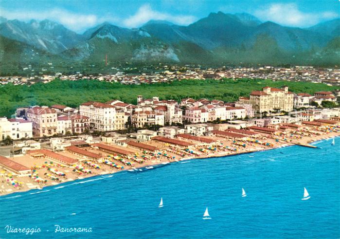 Viareggio Fliegeraufnahme Panorama