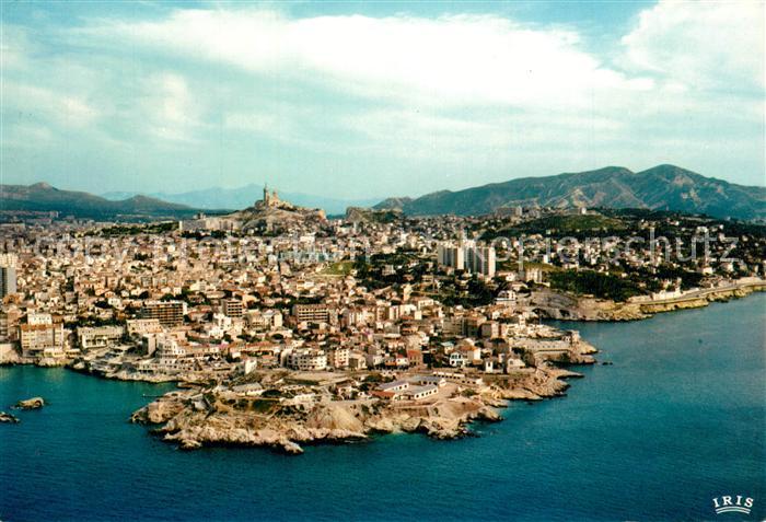 Marseille Bouches-du-Rhone Fliegeraufnahme