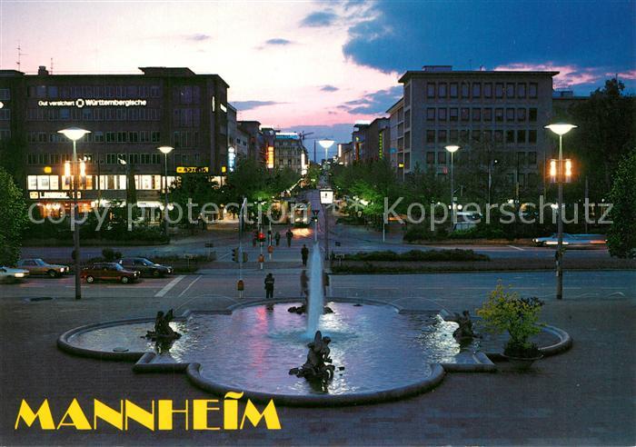 Mannheim Wasserturm Planken
