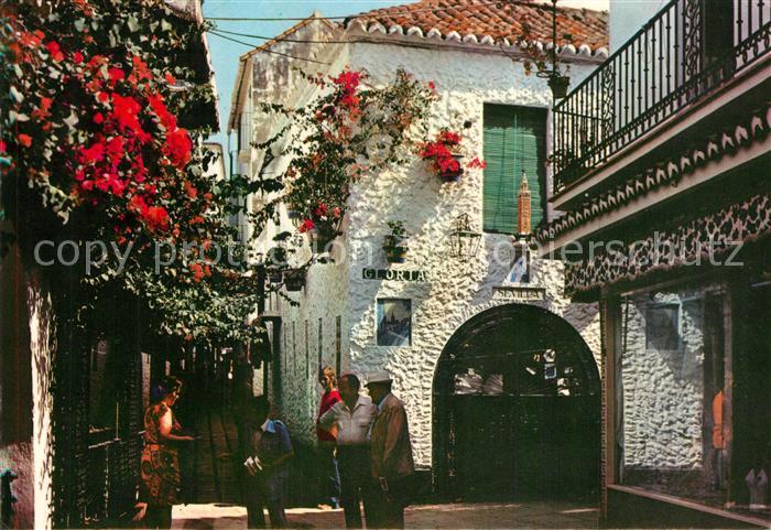 Marbella Andalucia Calle Valdes Gloria