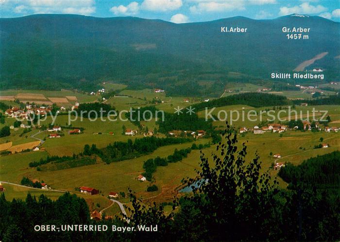 Oberried Bischofsmais Fliegeraufnahme Unterried