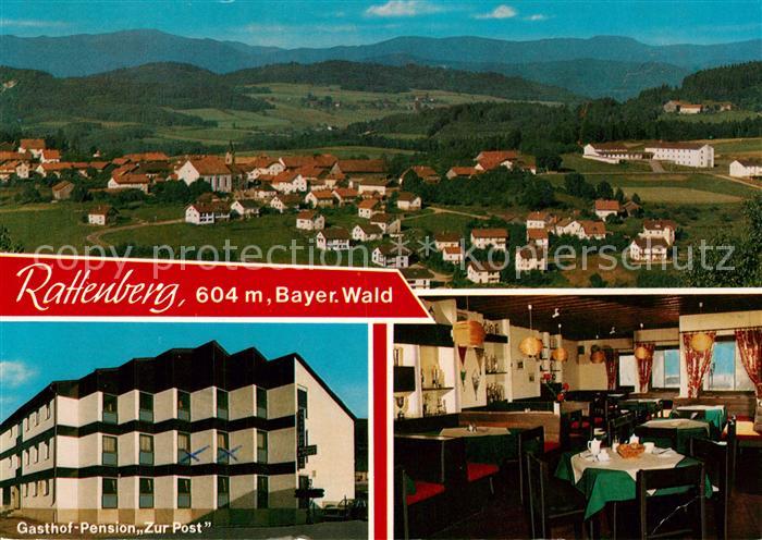 Rattenberg Niederbayern Panorama Gasthof Pension Zur Post