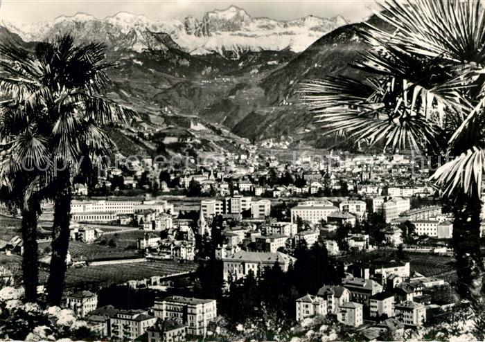 Gries-Quirein Bozen Panorama Rosengarten