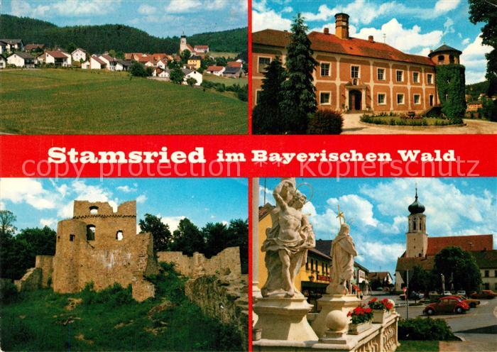 Stamsried Panorama Burgruine