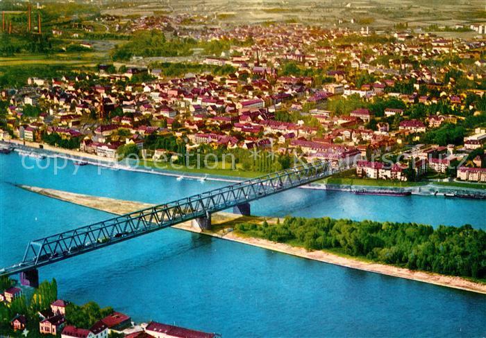 Neuwied Rhein Fliegeraufnahme