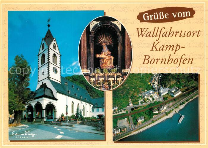 Kamp-Bornhofen Kirche Fliegeraufnahme