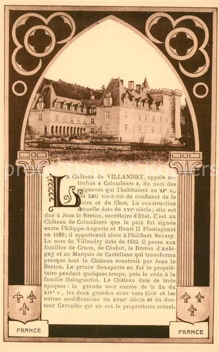 Villandry Chateau Chronik
